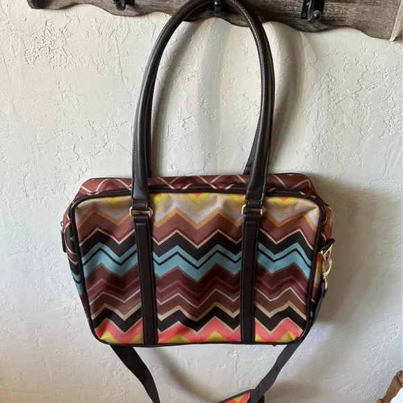 Missoni for Target Multicolor Chevron Laptop Bag - Picture 2 of 2